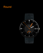 Orange Point Free Watch Face screenshot 0