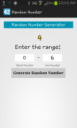 Random Number Generator screenshot 2