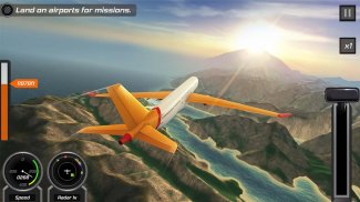 3D 비행 시뮬레이터 (Flight Pilot) screenshot 4