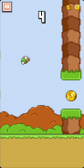 Flutter Bird - jumping bird game. screenshot 2