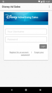 Disney Advertising Sales App screenshot 1