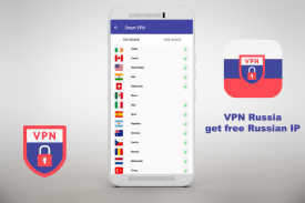 Free VPN Russia - get Russian IP - VPN ‏ ⭐⭐⭐⭐⭐ screenshot 2