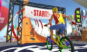 BMX Cycle Stunt Mountain Bicycle Race: Stunt Rider screenshot 0