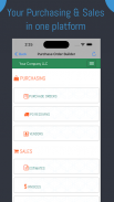 Purchase Order App screenshot 2