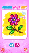 Rainbow Flower Coloring and Dr screenshot 13