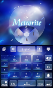 Meteorite GO Keyboard Theme screenshot 3