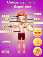 Kids Body Parts Learning screenshot 2