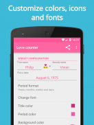 Love Counter Widget screenshot 1