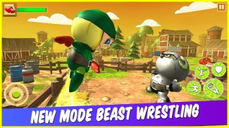 Beast Wrestling: Gang Beast Fighting Game screenshot 1