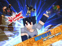 Kung Fu Hitting Super Heroes in Ninja Naruto Manga 3D Anime Fighting Minecraft Skins screenshot 4