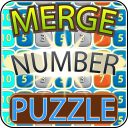 Merge Number Puzzle Icon