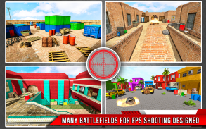 Fps ألعاب إطلاق النار الروبوت- لعبة مكافحة الإرهاب screenshot 1