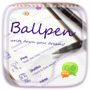 (FREE) GO SMS BALLPEN THEME