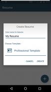 Resume Maker screenshot 3