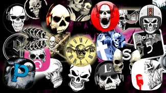 Dark Skull Theme screenshot 0
