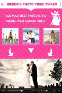 Wedding Photo to Video Maker with Music screenshot 2