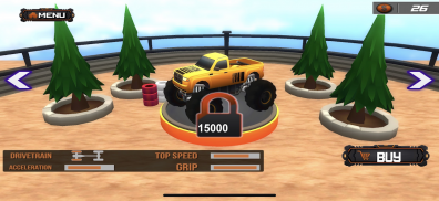 Monster Truck Drift : Car Stunt Race screenshot 0