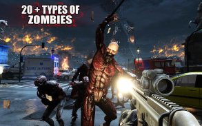 zombie perbatasan mati pembunuh zombie menembak screenshot 3