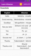 Learn Albanian screenshot 2