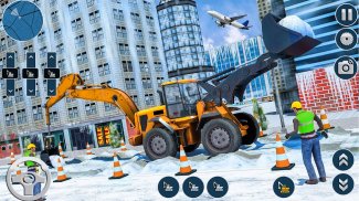 Snow Construction Simulator 3D screenshot 2