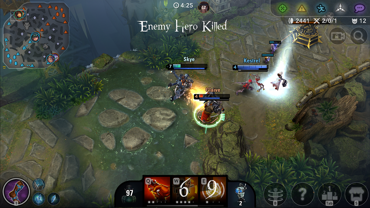 Fãs de jogos MOBA já podem baixar o Vainglory para Android na Play Store 