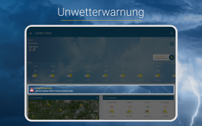 RegenRadar mit Unwetterwarnung screenshot 16