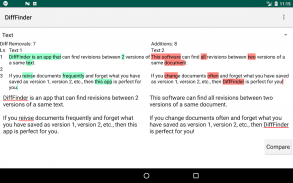 DiffFinder: File/Text Comparison Tool screenshot 4