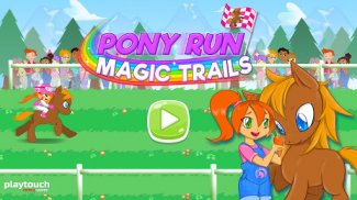 Pony Run : Magic Trails screenshot 2