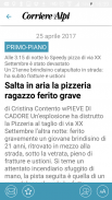 Corriere delle Alpi screenshot 2