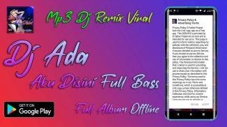 Dj Aku Ada Disini Remix 2020 Offline screenshot 4