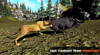 Wild Angry Bull, Jungle Attack screenshot 1