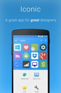 Iconic: Icon Maker, Custom Logo Graphic Design App screenshot 0