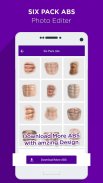 Six Pack Abs Photo Editor screenshot 1