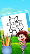 Coloring Book For Pokestar screenshot 1