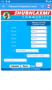 Fibonaci Projection Calculator screenshot 2