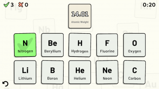 Periodic Table Quiz - 周期表クイズ screenshot 8