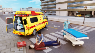 Ambulance Games Driving 3D screenshot 5