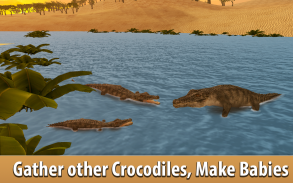 African Crocodile Simulator 3D screenshot 2