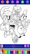 Toy Story coloring cartoon game book screenshot 4