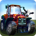 Simulator pertanian 3D Icon