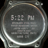 Stainless Steel Watch Face screenshot 0