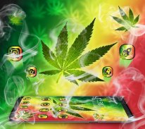 (FREE)Weed Rasta Smoke New 2018 Theme screenshot 4