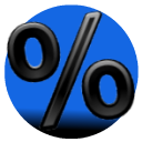 Percentage Gadget Icon