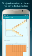 Escaleras-X Lite Calculadora de escaleras screenshot 7