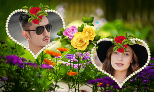 Rose Day Dual Photo Frame screenshot 1