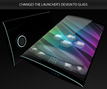 Glass theme & glass icon pack + amoled wallpapers screenshot 3