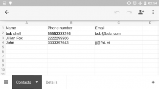 Contacts To Excel screenshot 1