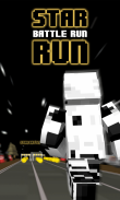 Run Stars Wars Super Hero of Galaxy 3D Blocks Running Game screenshot 0