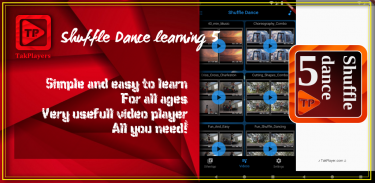 Shuffle dance training at home screenshot 0