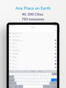 Easy Timezones World Converter screenshot 8